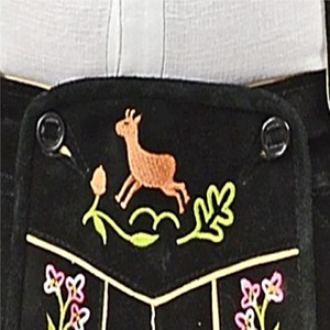 Genuine Suede Leather Short Lederhosen Men Bavarian Oktoberfest Custom Men Casual Plain OEM Lederhosen MESS SPORTS Quick Dry - Product Image 2