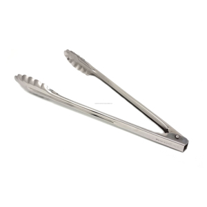 Pince de service alimentaire et à salade en acier inoxydable, 2 pièces, écologique et sûre pour les aliments, idéale pour hôtels, restaurants et buffets – Meilleures ventes - Product Image 3