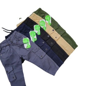 Vêtements cargo pour hommes Pantalon cargo droit décontracté multi-poches pour l'extérieur Pantalon cargo pour hommes - Product Image 5