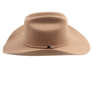 Mejor Proveedor de Sombreros de Cuero Vaquero para Hombre en Color Sólido, Bajo MOQ, Superventas, Precio Económico, Sombrero Vaquero de Gamuza - Product Image 1