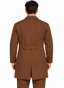 Blouse de laboratoire blanche professionnelle unisexe à manches longues, respirante, en coton et polyester, uniforme médical d'hôpital, pharmaceutique - Product Image 3