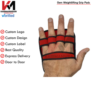 Pro Level Weightlifting Grip Pad Men Women Gym Anti Slip Deadlift Training OEM Manufacturer - Product Image 5