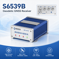 Récepteur GNSS RTK multi-fréquences haute précision, indice IP68, -40~75°C, pour surveillance de l'alignement CORS RTK, traceur GPS véhicule 4G