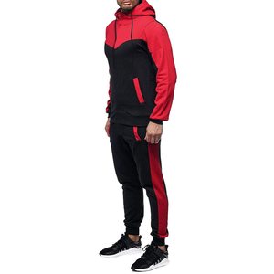 Survêtements personnalisés de haute qualité, écologiques, pour hommes, grandes tailles, 100% coton, respirants, légers, ensembles de survêtements - Product Image 5