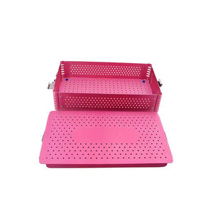 Orthopedic <b>Surgical</b> <b>Instruments</b> Box Cortical Cancellous Screw Aluminum Sterilization Container Box Locking Screw Rack Box Spine - Product Image 2