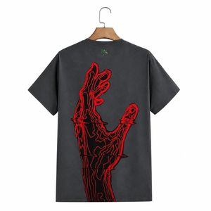 Camiseta con Estampado Gráfico Personalizado en la Espalda para Hombre, Diseño Surrealista, Estilo Urbano, Talla Grande - Product Image 4