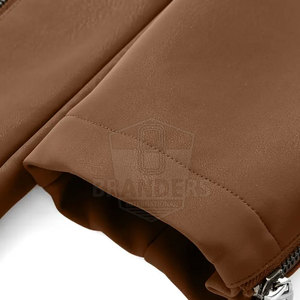 Chaqueta de Cuero de Lujo para Hombre, Cuero Premium, Prenda Exterior Suave y Cómoda, Diseño Elegante, Perfecta para Looks Formales y Casuales - Product Image 3