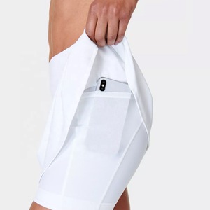 Jupe de tennis plissée mini tendance pour femme, vêtement de golf, personnalisable avec logo – Meilleure vente - Product Image 4
