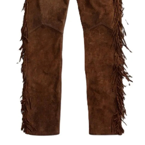 Pantalon en cuir pour homme de haute qualité à prix abordable, avec fermeture boutonnée, respirant, couleur unie, style streetwear, léger, coupe droite, teinture unie - Product Image 6
