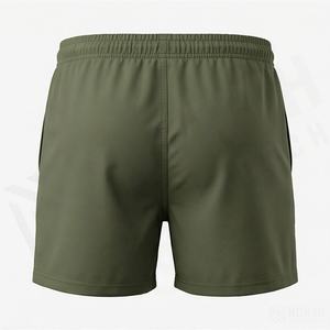 Anti Wrinkle Casual Eco Friendly Quick Dry Beachwear <b>Swim</b> <b>Shorts</b> Trunks Men <b>Dissolving</b> Design Solid Plain Customized Color - Product Image 2