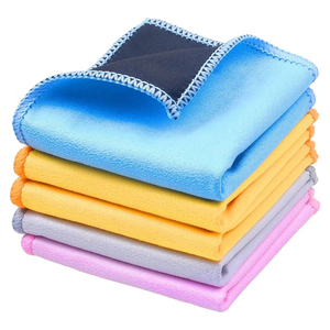 Chiffons de nettoyage en microfibre personnalisés, chiffons absorbants pour voitures, chiffons de nettoyage pour fenêtres, serviettes en microfibre réutilisables 300 g/m², serviettes de cuisine en microfibre - Product Image 3