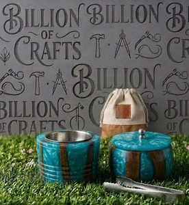 Wholesale Premium Emerald Green Resin Wood Mabkhara Set Tabletop Charcoal Oud Burner <b>Box</b> With Tong - Product Image 6