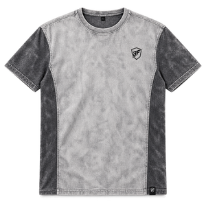 Custom Fashion <b>Men</b> Acid Wash T <b>Shirt</b> <b>Retro</b> Washed Cotton Material Soft Texture Relaxed Fit Short Sleeve Casual Apparel OEM - Product Image 1