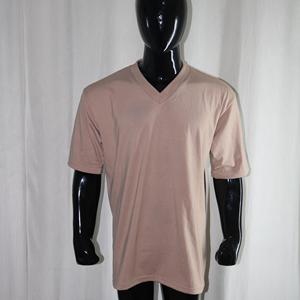 Camiseta de cuello redondo para hombre, 100% algodón, con impresión digital personalizada, hombros caídos y logotipos bordados, MOQ bajo. - Product Image 2