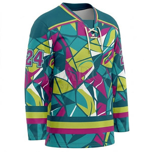 Jersey de Hockey sobre Hielo Sublimado de Primera Calidad para Equipos, para Juegos Competitivos, Entrenamientos y Clubes - Product Image 3
