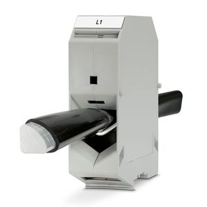 UKH 240 Ceramic <b>Terminal</b> Block 3010217-High-current Bolt Connection 11-20 AWG 3-Pole - Product Image 2