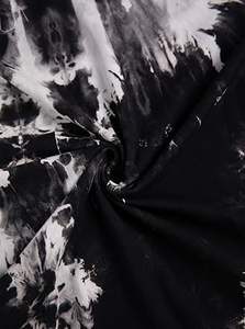 Camisetas Holgadas con Hombros Caídos para Mujer, Tie Dye Vintage, Lavado Ácido, Estilo Urbano, Camisetas con Tinte Degradado, Transpirables, 100% Algodón - Product Image 5