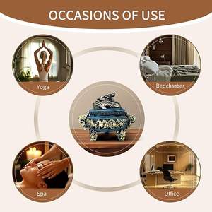 Quemador de Incienso Tradicional Estilo Golfo, Elaborado para Uso Religioso, Crea un Aroma Rico, Ecológico para Hogares, Mezquitas y Oración - Product Image 5