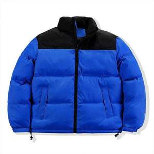 Fully Customized Men's Waterproof Canvas Puffer <b>Jackets</b> Polyester Wadding Filled Winter DDP Shipping - Product Image 3