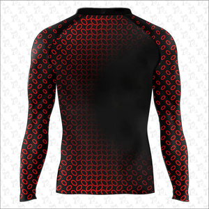 Custom Unisex Long Sleeve Rash Guard for BJJ-Quick Dry Breathable Polyester Spandex Material Custom Logo & Sizes Decent Brand - Product Image 4