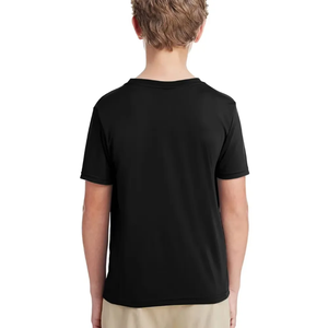 T-shirt doux et décontracté pour enfants, léger, avec motifs graphiques, coupe confortable, vente en gros, vêtements de sport décontractés pour enfants - Product Image 2
