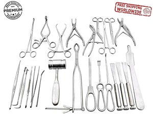 Kit de Cirugía Ortopédica Básico de Calidad Premium, Juego de Instrumentos Quirúrgicos Ortopédicos de Acero Inoxidable Alemán, Certificado CE ISO - Product Image 2
