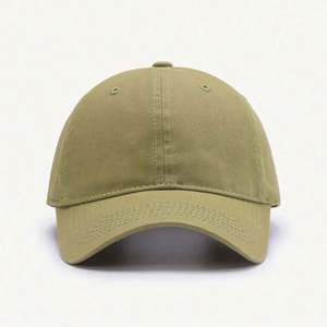 Gorra de Béisbol sin Estructura al por Mayor de Fábrica, con Logotipo Bordado Personalizado, Color Liso, Poliéster/Algodón, Estilo Deportivo Común - Product Image 2