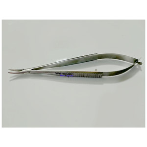 Pinces droites Castroviejo, porte-aiguilles droits et courbés, instruments chirurgicaux, vente chaude, approuvés CE ISO - Product Image 5