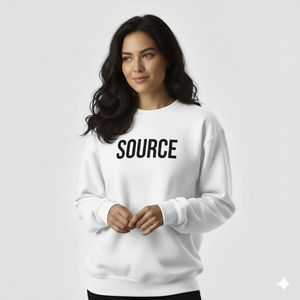 Sudadera de Cuello Alto Informal de Invierno para Mujer, de Alta Calidad, con Logotipo Personalizado, Talla Grande, de Poliéster/Algodón Grueso - Product Image 6