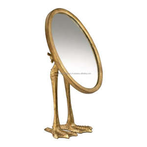 Miroir de table pour coiffeuse Style royal Facile à déplacer Miroir de bureau de luxe Meilleure vente en gros Miroir de maquillage pour dames Meilleurs prix - Product Image 4
