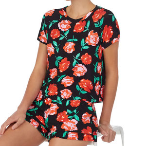 Conjunto de Verano Ligero para Mujer, Diseño Floral con Cuello Redondo y Servicio OEM, Diseño de Alta Calidad - Product Image 4