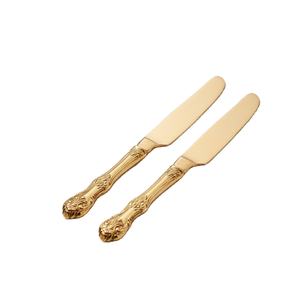 Couteau à beurre de luxe motif léopard, idéal pour servir le fromage, la confiture et le beurre dans les hôtels, restaurants et cuisines domestiques - Product Image 3