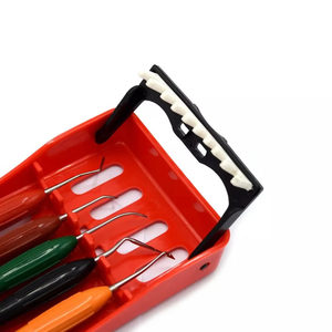 Kit de Instrumentos de Silicona para Relleno Dental de Composite Premium, con Empuñadura de Silicona, Autoclavable, para Esculpir y Restaurar Composite - Product Image 3