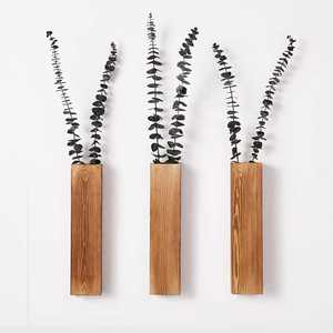 Jarrón Moderno de Bambú Hecho a Mano, Acabado Liso, Grano de Madera Natural, Decorativo, Ecológico, para Bodas, Hogar, Jardín, Flores - Product Image 6