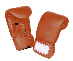 Gants lestés en cuir pour MMA, grappling, entraînement au sac de frappe, sparring, boxe, arts martiaux, avec sangle de poignet réglable - Product Image 4