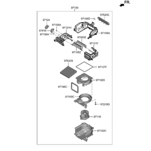 IONIQ 6 Nouvelles pièces et accessoires pour voitures et camions 97113GI050 - Product Image 2