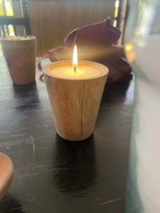 Conteneur à bougies en bois de qualité supérieure, résistant à la chaleur, pour la fabrication de bougies, partie intérieure en acier inoxydable - Product Image 6