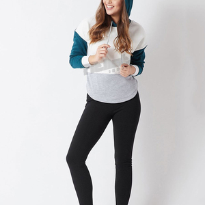 Custom Logo Modest Sportswear Unisex Cartoon <b>Long</b> <b>Sleeve</b> Fleece Lined Hoodie <b>Tunic</b> <b>Top</b> Matching Pants Quick Dry Breathable - Product Image 1