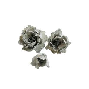 ดอกไม้ไม้โซล่า VADEE SOLA WOOD FLOWER รุ่นคลาสสิค สีดอกโบตั๋น ขนาด 11 ซม. ทำจากเส้นใยพืชเซสบานีอา สำหรับอโรมาเธอราพี ทำด้วยมือ - Product Image 1