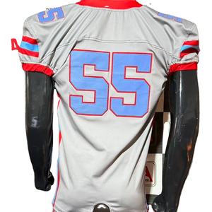 Fútbol americano Jersey bordado de talla grande transpirable estirable sublimación pantalones Pakistán hecho buena calidad gente decente - Product Image 1