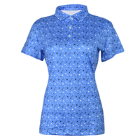 Kaos Polo Wanita Ukuran Besar Formal V-Neck Lengan Pendek Bahan Spandex/Polyester Cepat Kering Bernapas Anti Kusut Grosir