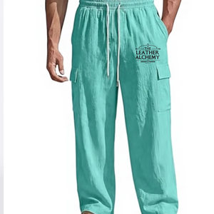 Pantalon de jogging ample en molleton brossé doux pour homme, coupe décontractée et confortable, style streetwear, pour un usage quotidien - Product Image 1