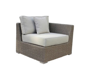 Canapé d'extérieur modulaire Presley-H avec structure en HDPE et revêtement en poudre - Product Image 4