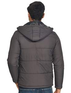 Chaquetas de Burbuja para Hombre con Logotipo Personalizado, Chaqueta de Invierno para Hombre a Prueba de Viento con Mangas Completas, Estilo Burbuja, Servicio Personalizado OEM - Product Image 3