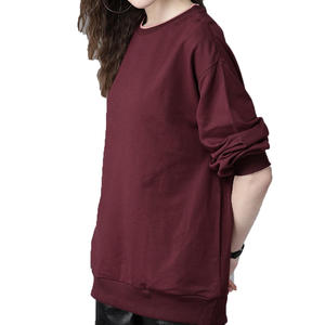 Wholesale High Quality Polyester Pullover Hooded Autumn <b>Long</b> Custom Hoodies and <b>Sweatshirts</b> for women's <b>sweatshirt</b> - Product Image 1