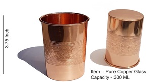 Juego de Vasos de Cobre y Acero Estilo Zen Asiático de 250 ml, 2 Vasos de 300 ml, Venta Caliente, Muestra Disponible, Precio al por Mayor, Grabado - Product Image 5