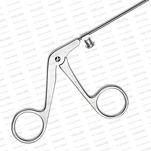 Pinces micro-laryngées – Instruments chirurgicaux ORL à tige rigide longue – Outils de chirurgie des cordes vocales et de la gorge par Vaslcare - Product Image 3