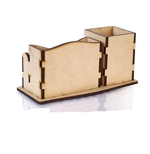 MDF Pen Holder Gift Box Pen Holder Unique Design <b>Mosaic</b> On MDF Wood Pen Stand Desk Top Selling Sale - Product Image 3