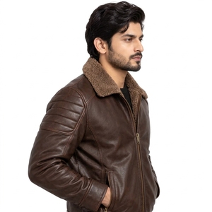 Chaqueta de Cuero para Hombre, Transpirable, Sostenible, Tallas Grandes, con Logotipo Personalizado, Nueva Colección 2026, Precio Económico - Product Image 3