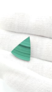 Cabochons en malachite verte naturelle de qualité supérieure, lisses, certifiés par un tiers, pierres précieuses en vrac, prix d'usine - Product Image 6